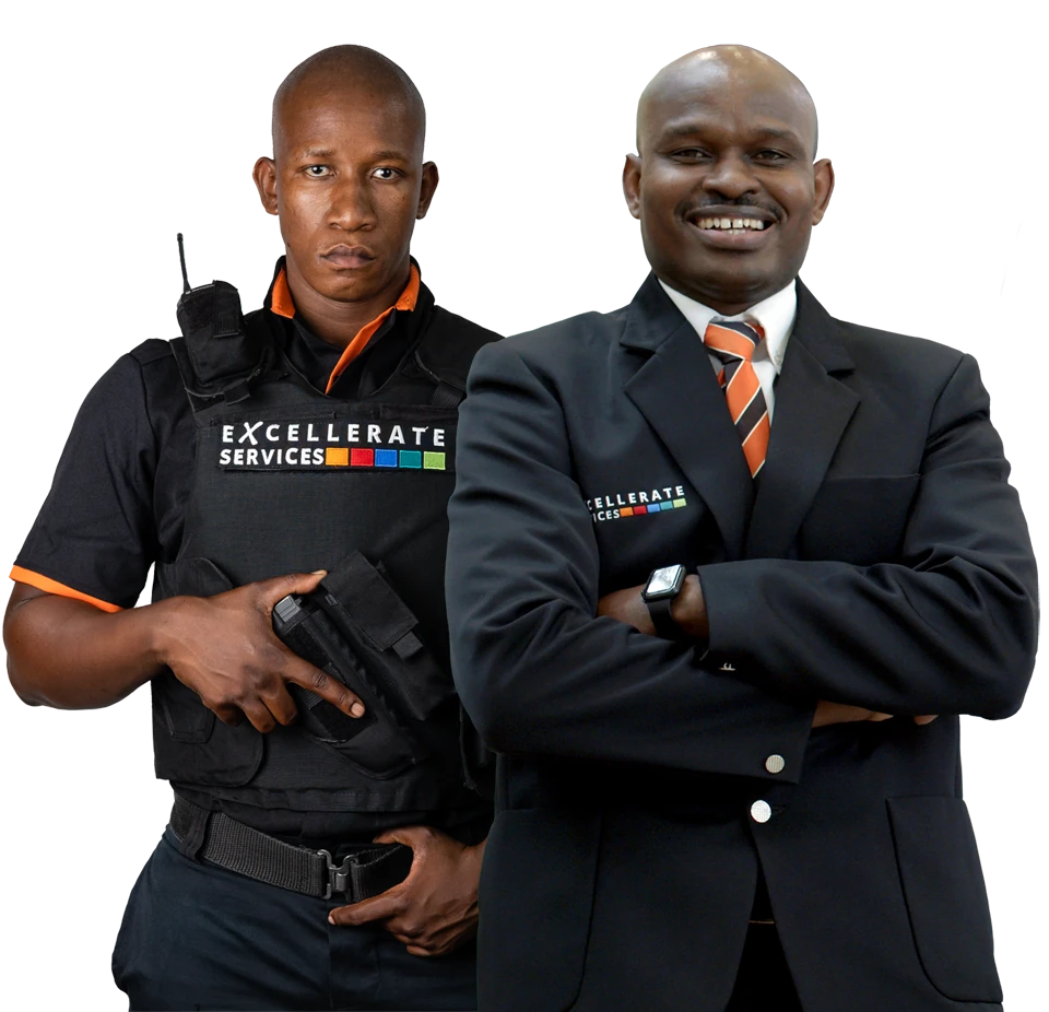 Professional security team